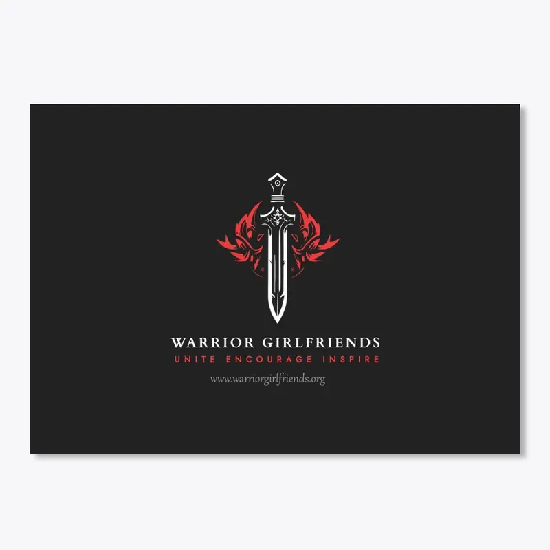 Warrior Girl Friends Black Apparel